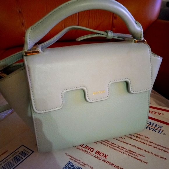 GORGEOUS MEZZI MINI COSIMA bag BLUE - Picture 7 of 14